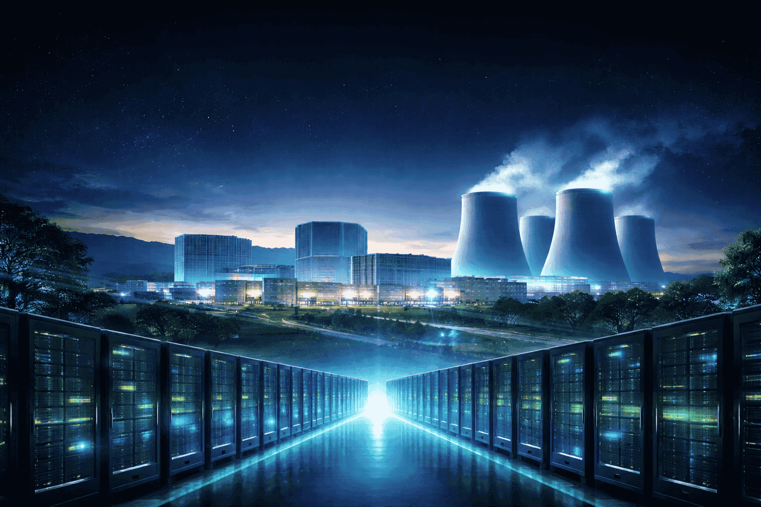 Nuclear-powered datacenter infrastructure