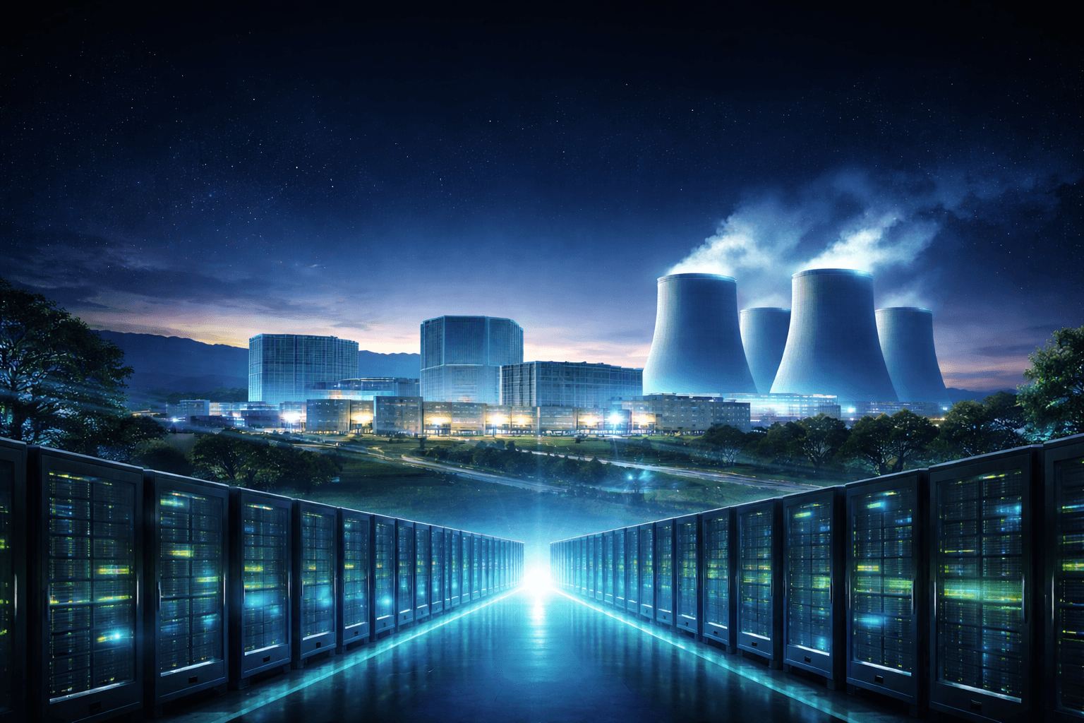 Nuclear-powered datacenter infrastructure