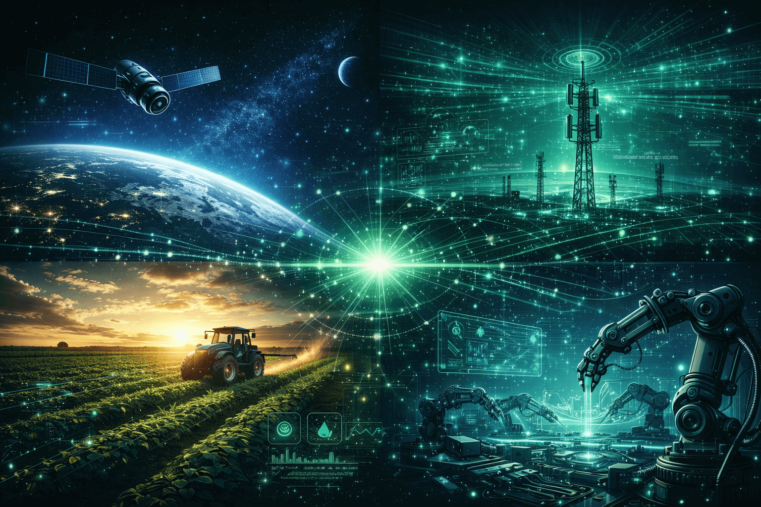 Connected industries visualization