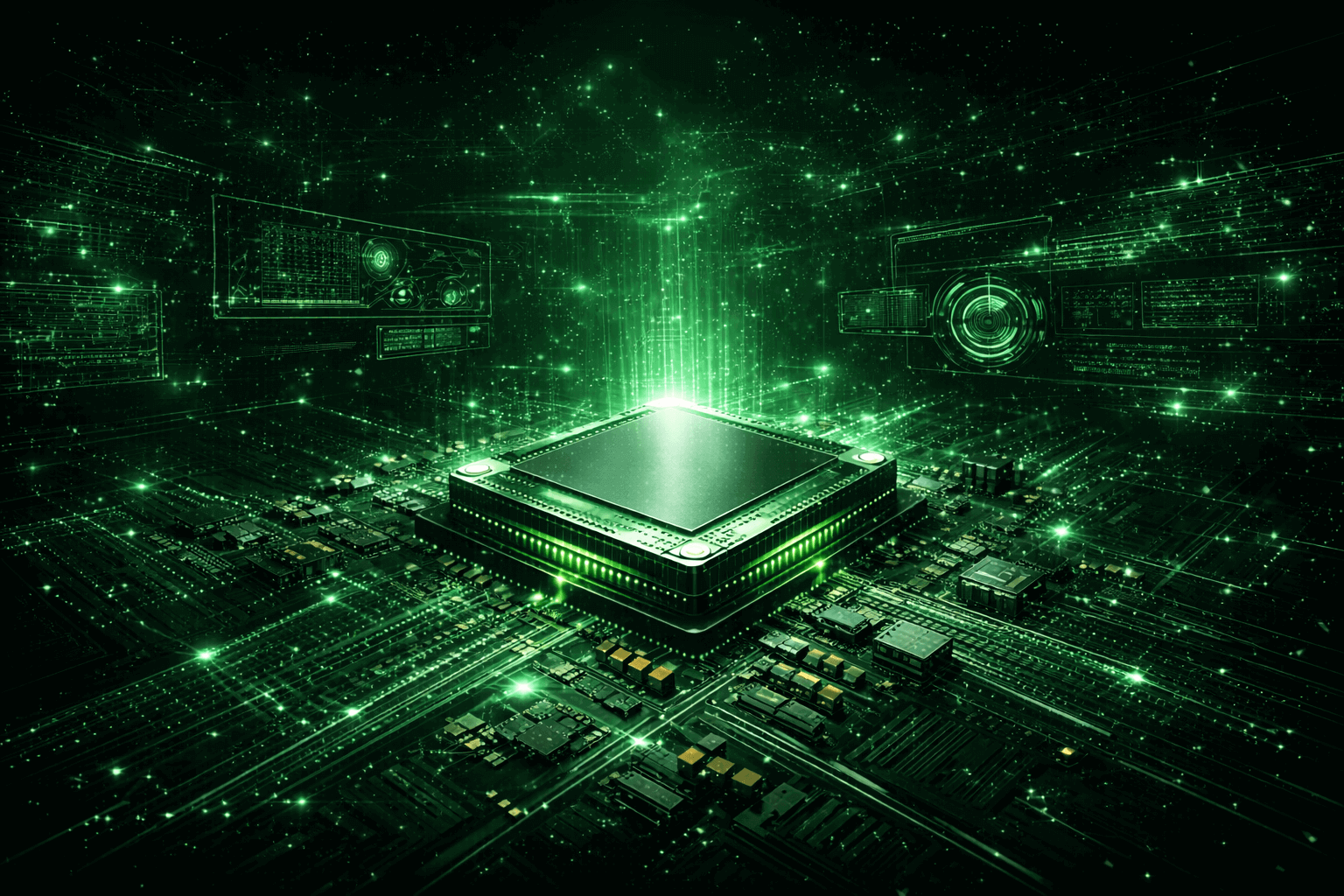 AI semiconductor chip with neural pathways